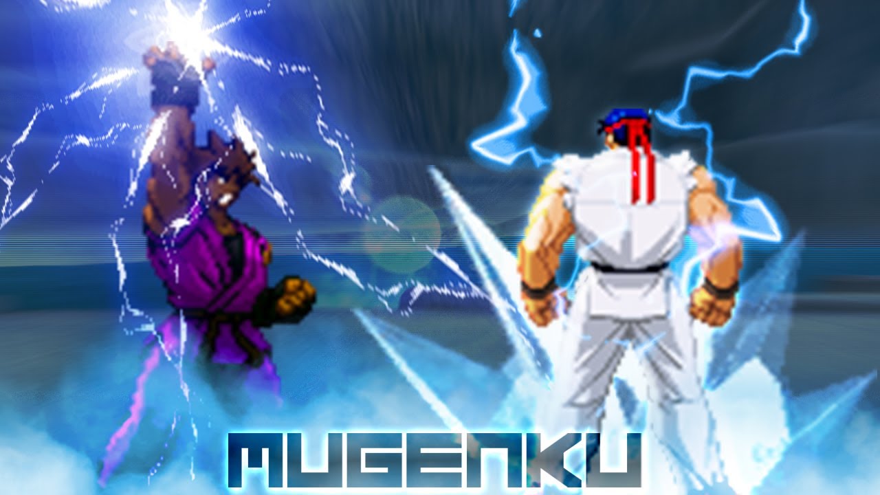 Ice, Lightning & Thunder! Dark Storm K vs Ryu! Street Fighter MUGEN ...