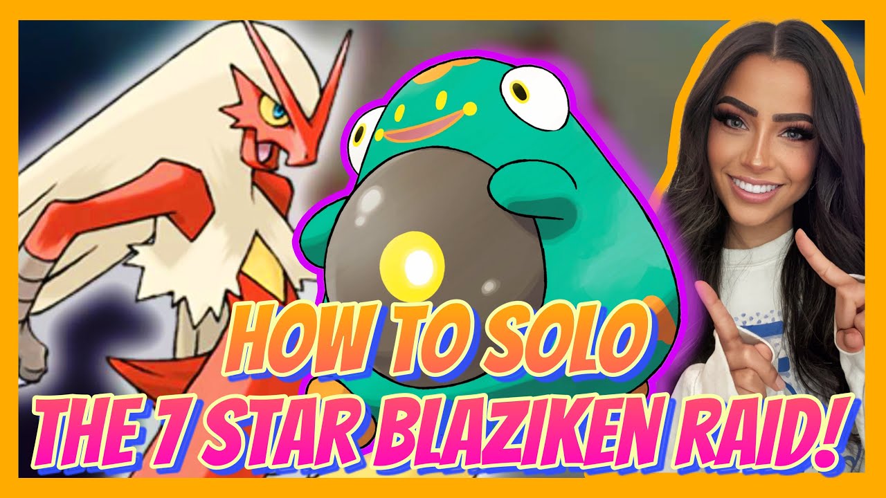 How To EASILY SOLO The 7 Star Blaziken Raids! | Pokemon Scarlet & Violet