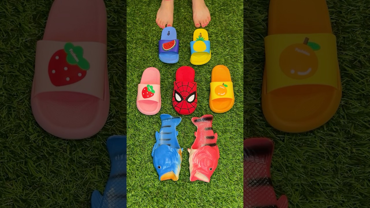 Super cool collectible sandals 💎🧐 berry slippers 🍓✨ 