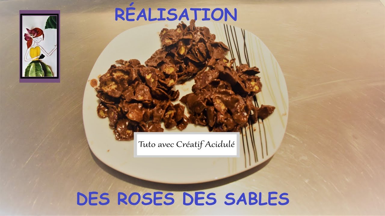 🍽 DIY Réalisation des Roses des sables 🍫 (recette simple et rapide