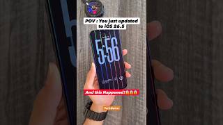 This happened to my iPhone After iOS 26.5 #youtubeshorts #apple #ios26 #iphone17promax #tech