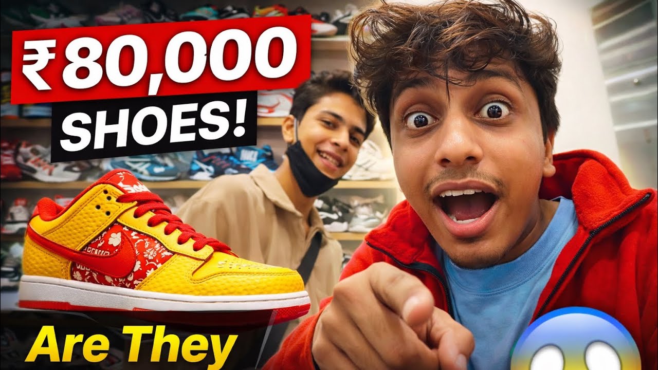 “₹80,000 Shoes 😱 | India’s Most Expensive Shoes | Desi Reaction 🇮🇳🇵🇰”