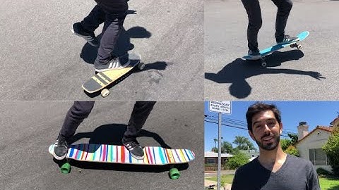 5 Beginner Skateboard/Longboard Tricks for Any Size Board
