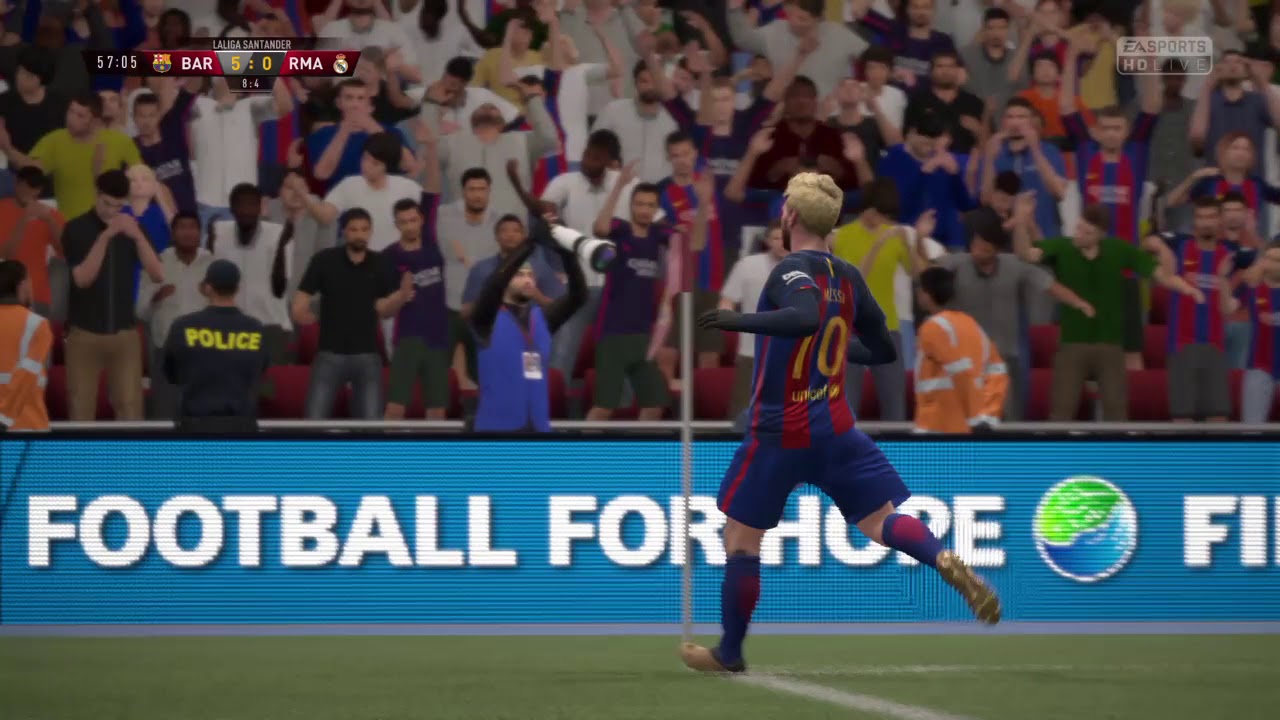 FIFA 17 Месси со штрафного