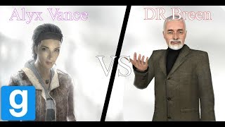 Alyx Vance takes on the combine | Gmod Sandbox Fun