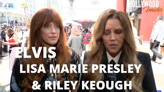 Lisa Marie Presley & Riley Keough - Interview at Handprint Ceremony of 