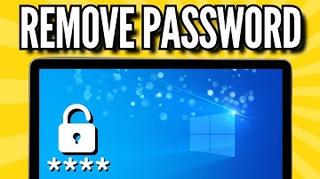 How to Remove Password in Windows 10 2024 (Easy Method)