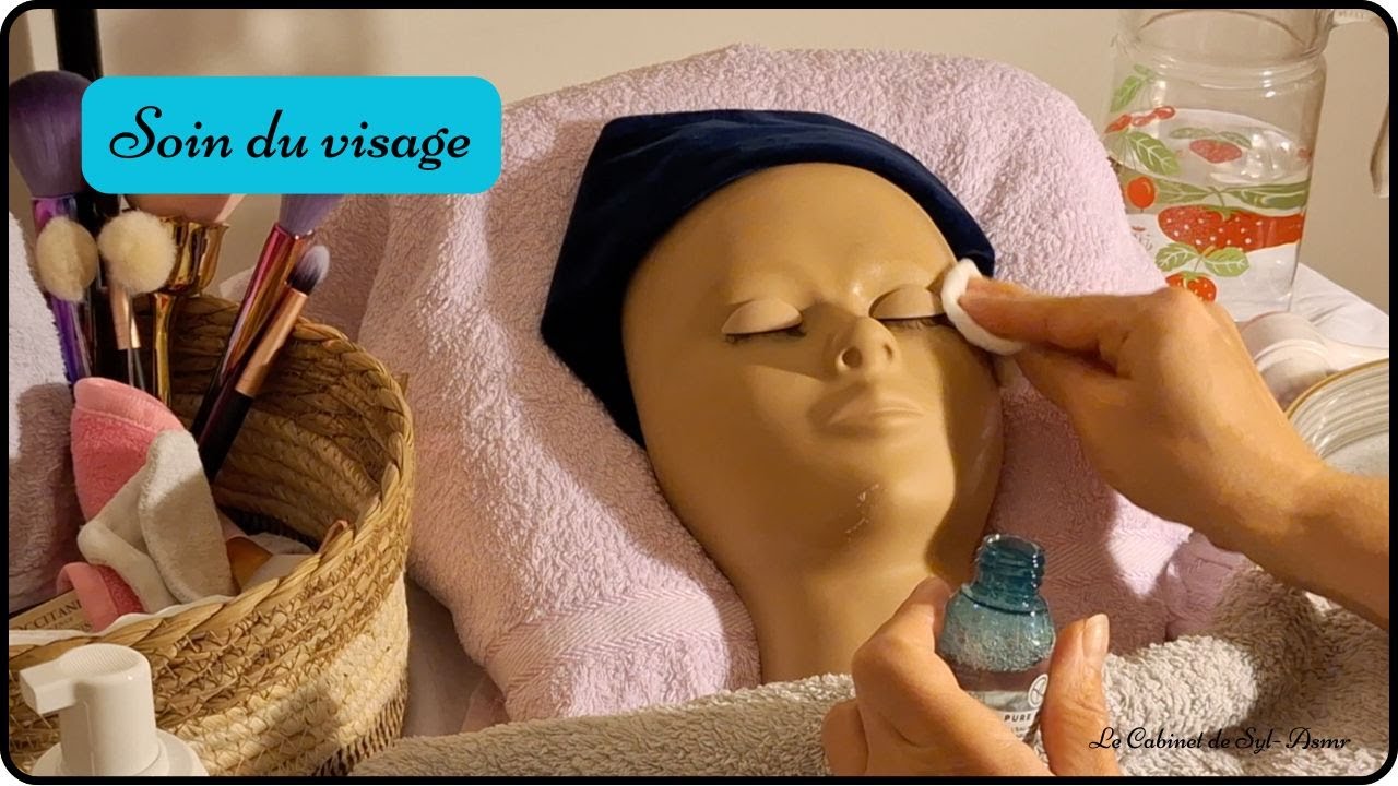 ASMR - Soin du visage relaxant en chuchotant