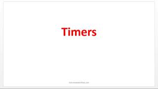 29 Omron PLC Timer Instructions   CX Programmer Timers Overview