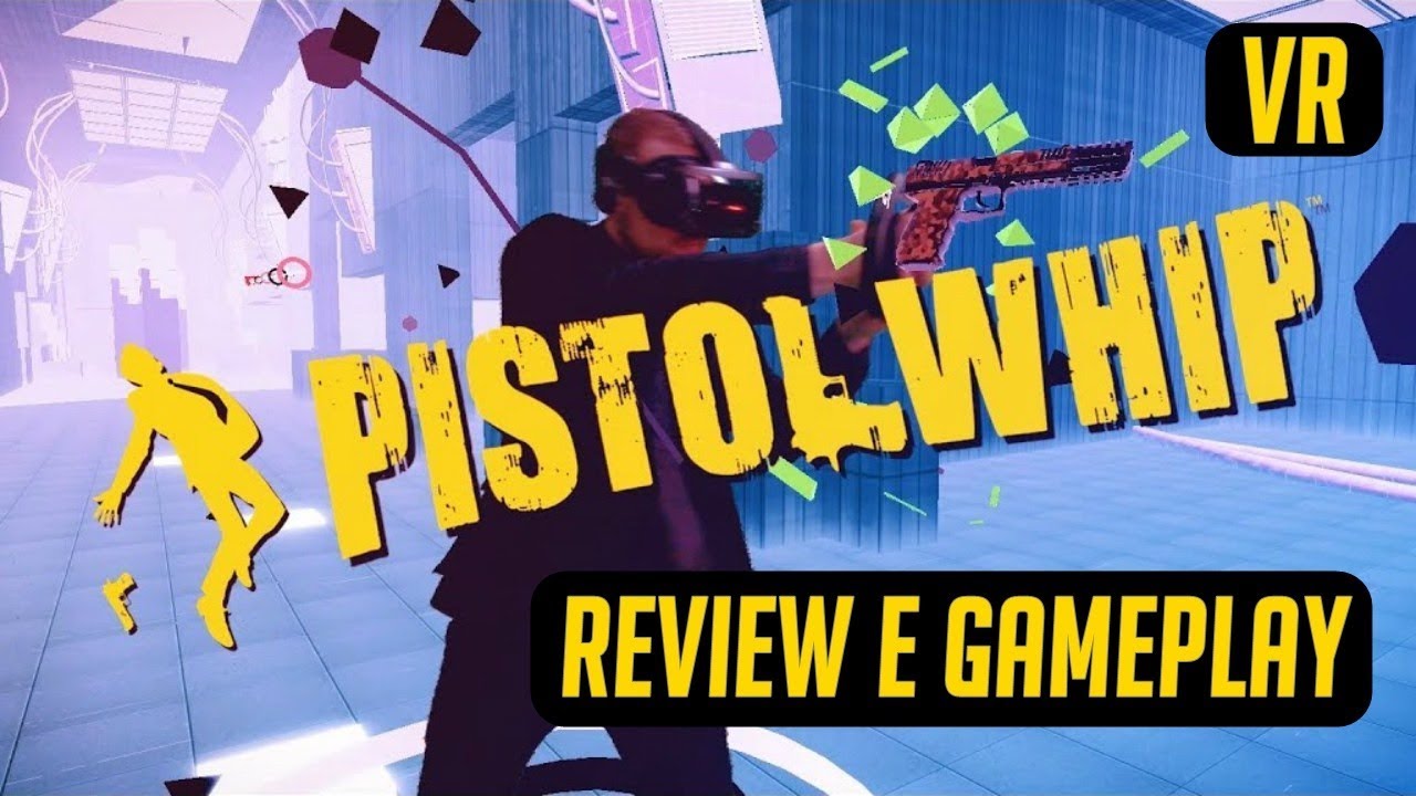 PISTOL WHIP - Beat Saber com pistolas é Espetacular! REVIEW e GAMEPLAY (REALIDADE VIRTUAL)