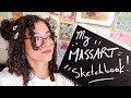 My MASSART Sketchbook + Spring Semester!