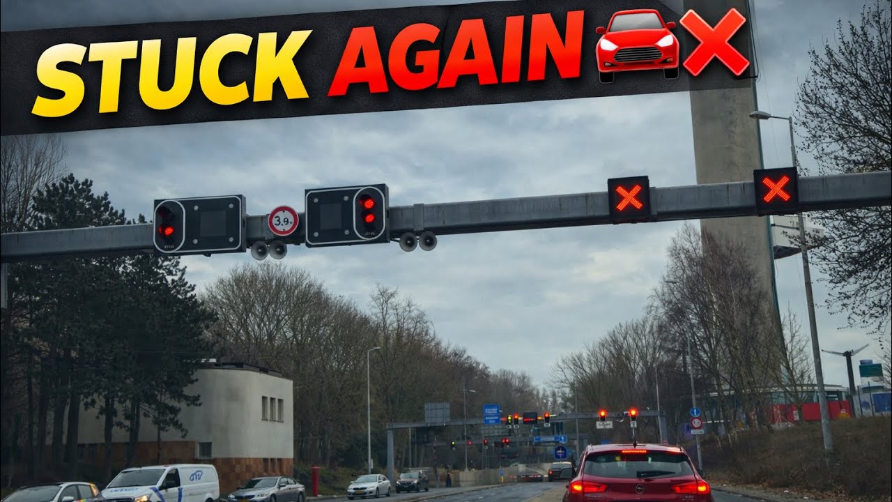 Why Is Rotterdam Always Stuck in Traffic?! 🚗🚦 | Real Congestion Drive