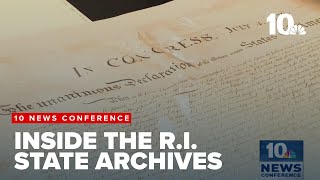 See inside Rhode Island State Archives: '10 News Conference' Special Edition