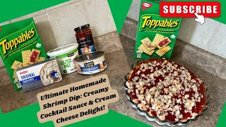 Delicious Homemade Shrimp Dip Recipe: Creamy Seafood Cocktail Sauce & Cream Cheese Appetizer!