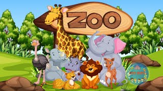 Alphabets along with🦁Animals Name|A to Z Alphabet Zoo|Toddlers learning|Nursery Rhymes @KIDSBUDS_ screenshot 3