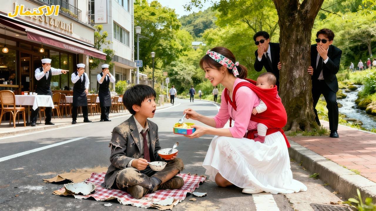 تنكر ابن الـCEO كمتسول بحثًا عن أمه، ولم تساعده إلا أم فقيرة أنفقت آخر مالها لإطعامه! وانقلب القدر!