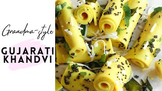 GUJARATI KHANDVI RECIPE WITH COCONUT WATER! | Sanjana.Feasts screenshot 5