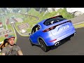 СПУСК БЕЗ ТОРМОЗОВ НА ПОРШЕ КАЙЕН В BeamNG Drive МОДЫ! Beamng.Drive ИГРА ВИДЕО МОДЫ