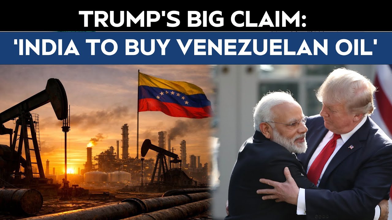 Trump Latest News | India Will Buy Venezuelan Oil Instead Of Oil From Iran: Trump's Big Claim