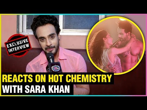 Angad Hasija REACTS On Working With Sara Khan & Their H0T Chemistry | Exclusive Interview