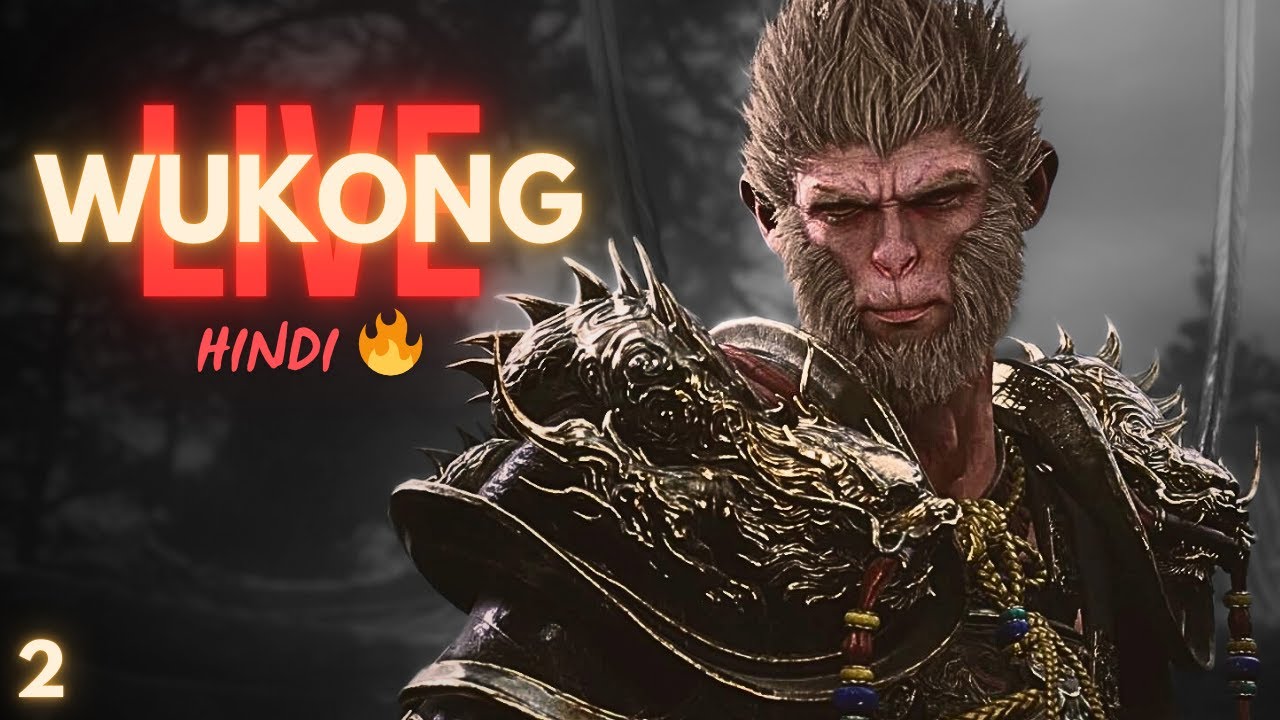 Black Myth: Wukong LIVE 🔥 Hindi Commentary | Epic Boss Fights | 2
