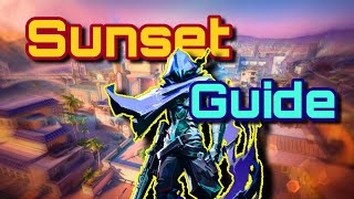 COMPLETE Omen Sunset Guide. (One-ways, smokes, etc)