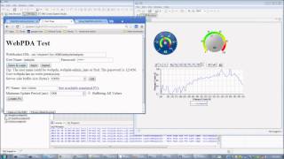 Using WebPDA to display or set EPICS PV in web browser