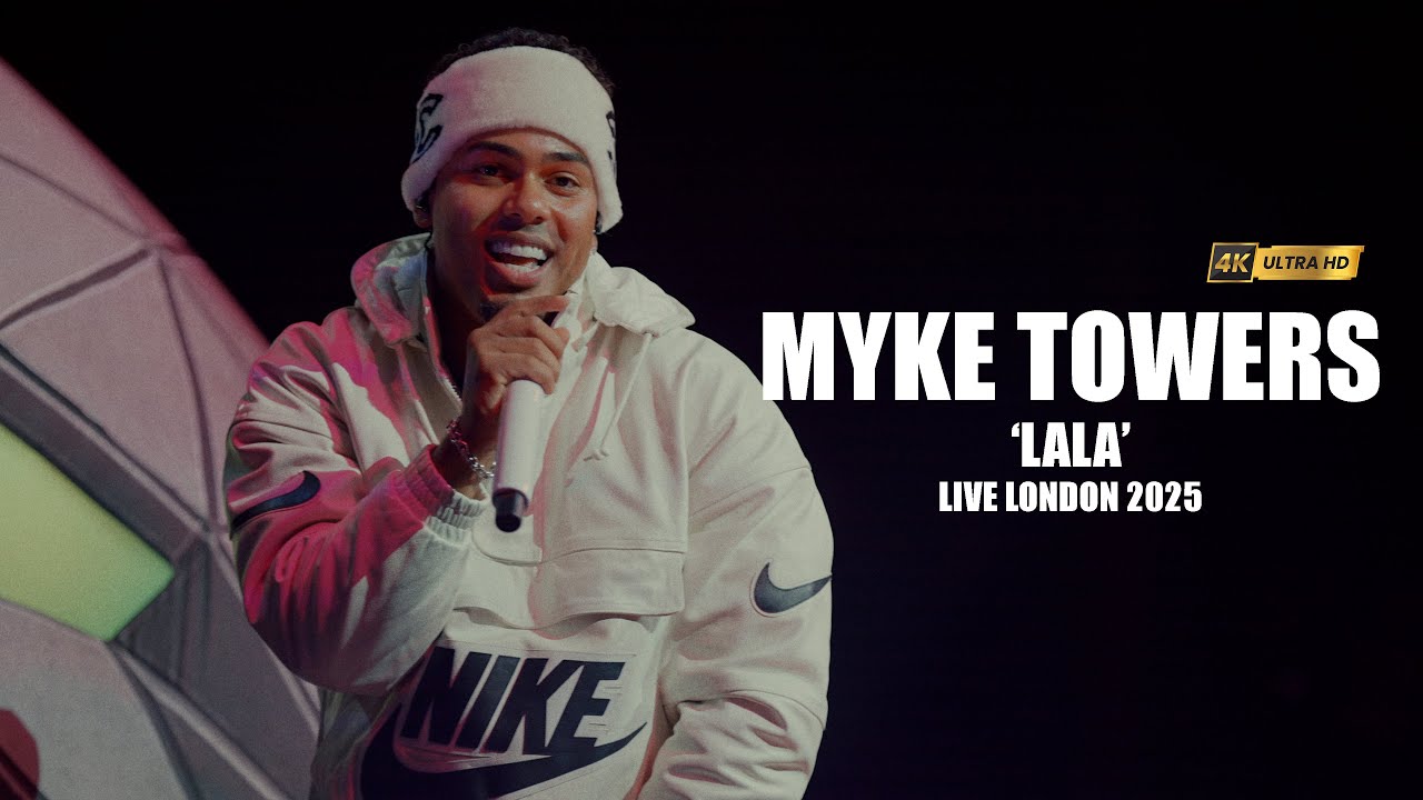 Myke Towers - LALA - Live London 2025