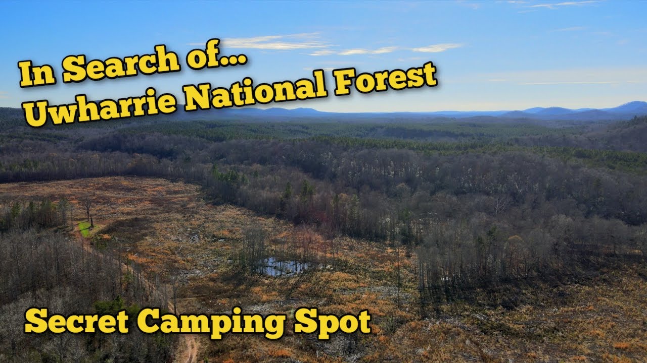 Uwharrie National Forest Secret Camping Spot Scout Trip fail YouTube