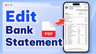 [Free!] How to Edit Bank Statement PDF Online ＆ Offline | No Format Loss（2026） screenshot 4