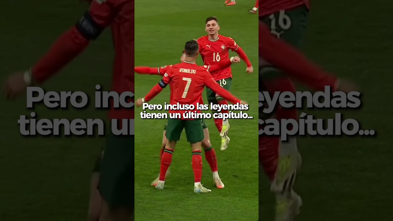 Este día comienza su último baile de CR7 ❤️ #shorts