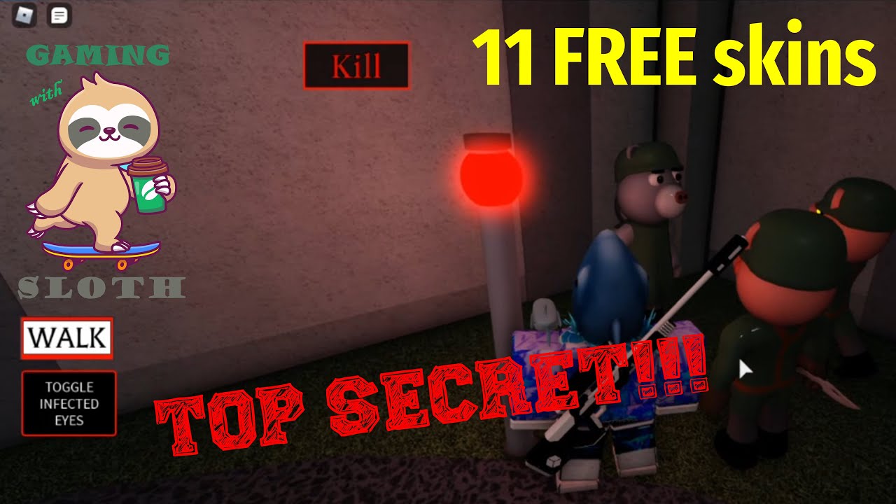 ROBLOX Roleplay City! 11 AWESOME SECRET SKINS (Part 1) - YouTube