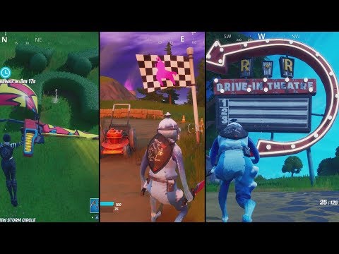 Video: Lokasi Fortnite Grumpy Greens, Mowdown Dan Risky Reels Menjelaskan