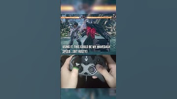 Is this cheating in Tekken 8? #tekken8 #tekken #mishima #wavedash #victrix #cheat #tk8 #tk #kazuya