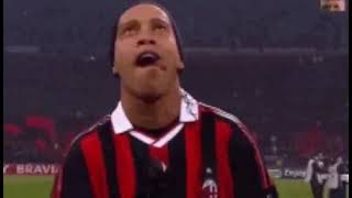 Iconic Clip Of Ronaldinho Licking His Lips