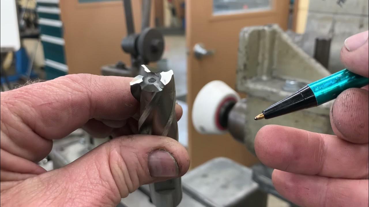 How to Sharpen End Mills YouTube