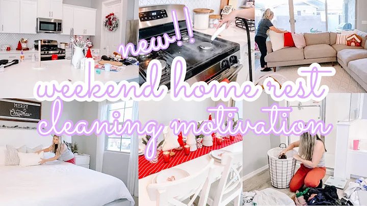 New  Weekend home reset!! || Clean with me || Clea...