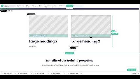 Create custom layout zones for your online school website