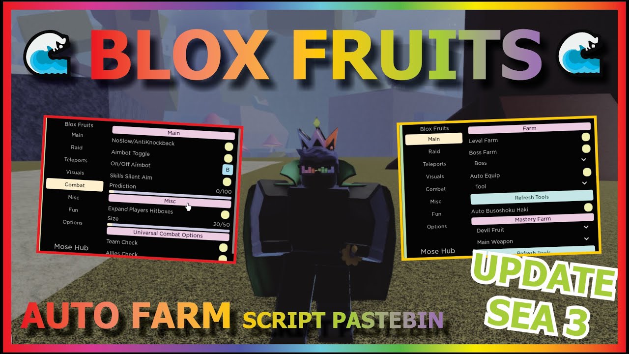 BLOX FRUITS Script Pastebin 2022 AUTO FARM