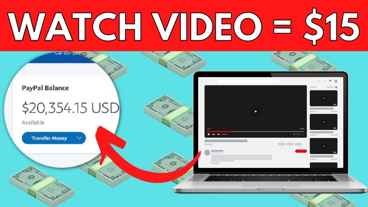 Update New Earn $150 Per Hour WATCHING VIDEOS | Make Money Online 2022