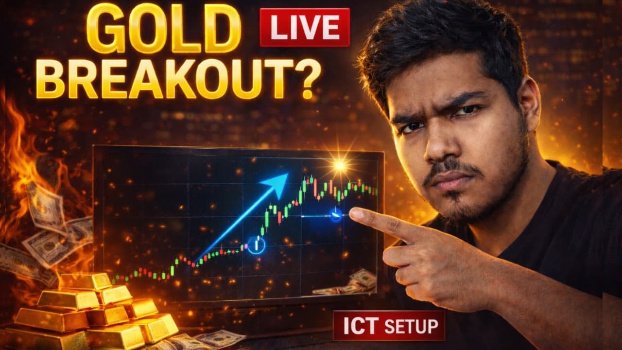 GOLD LIVE SCALPING TRADING WITH ICT CONCEPT