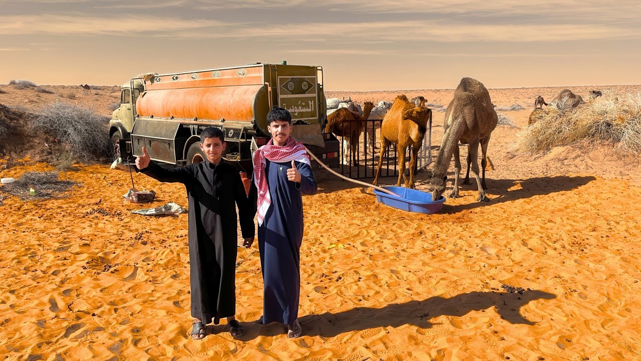 فلوق الإبل 2| حياة البر🐪🔥