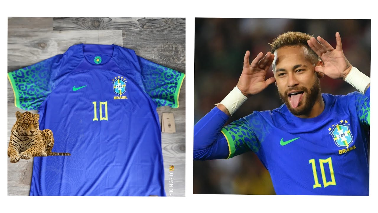 ブラジル代表 NEYMAR JR DRI-FIT シャツ S Nike DRI FIT ADV Brazil WC 2022 Neymar Jr #10 away jersey review