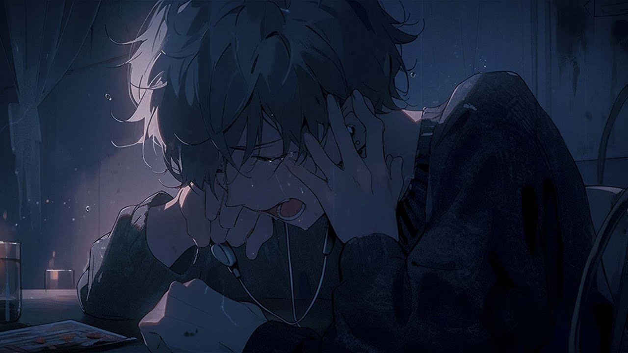 anime#fyp#viral#sad#drepression#crying#pfp