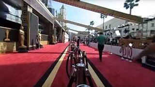 360 VIDEO: Hollywood Boulevard gets ready for Oscar Sunday