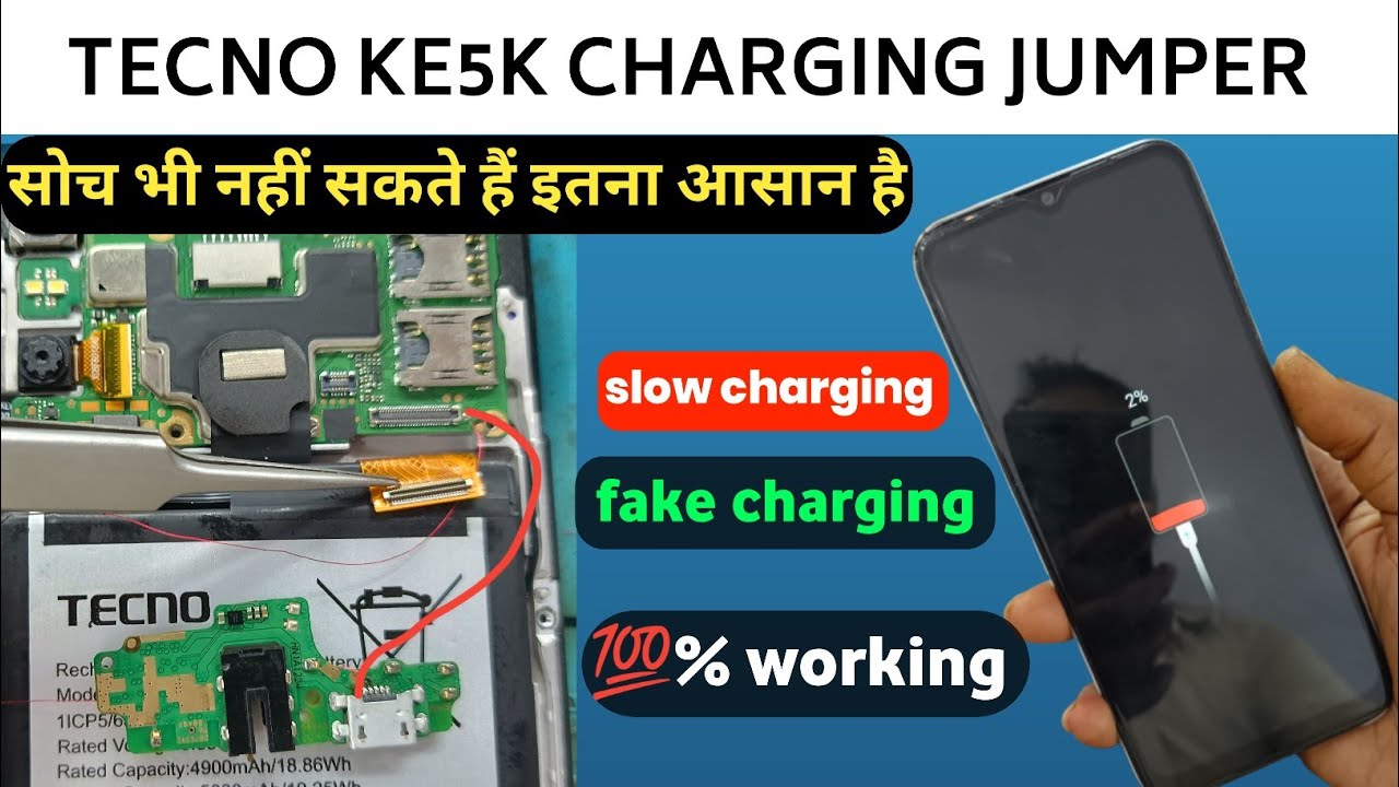 Tecno ke5k charging problem solution tecno spark go charging problem
