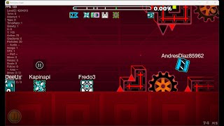 MULTIPLAYER IN GEOMETRY DASH - Globed - Geode Mod Showcase