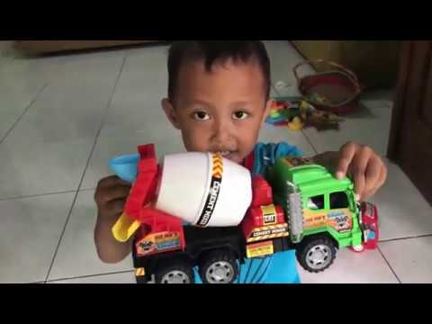 Merakit Mobil Truk  Molen Warna  Warni  YouTube