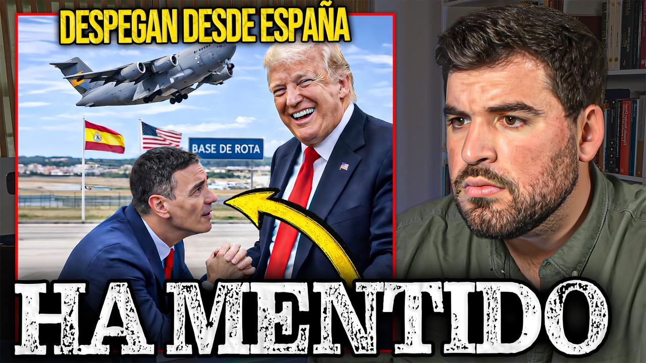SÁNCHEZ SE HUMILLA ANTE TRUMP. UN AVIÓN MILITAR DE EEUU DESPEGA DE ROTA A IRÁN.
