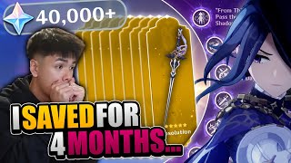 I saved up for 4 MONTHS STRAIGHT to C6 Clorinde... here's what happened | Genshin Impact Summons